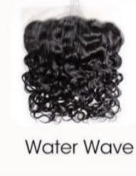 Water Wave Lace Frontal Human Hair Piece