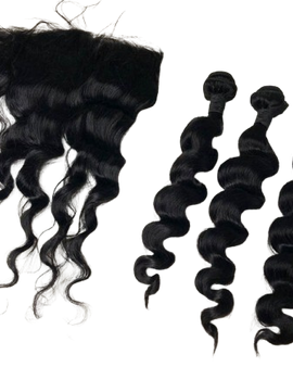 Seamless Body Wave Install: 3 Bundles & Matching Lace Closure