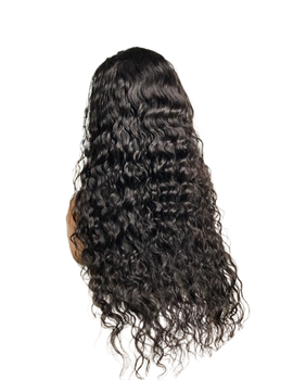Deep Curly Human Hair Wig - Long Length Full Density