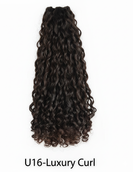 Luxurious U16 Kinky Curly Hair Weave Extension - Voluminous & Tangle-Free