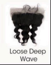 Loose Deep Wave Lace Frontal Human Hair Piece