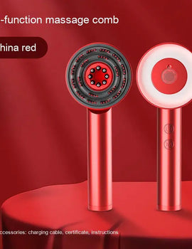 Fluffy Comb Scalp Massager Infrared Hair Care And Beauty