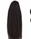 Kinky Straight Human Hair Extension Bundle | Blowout Texture Weave