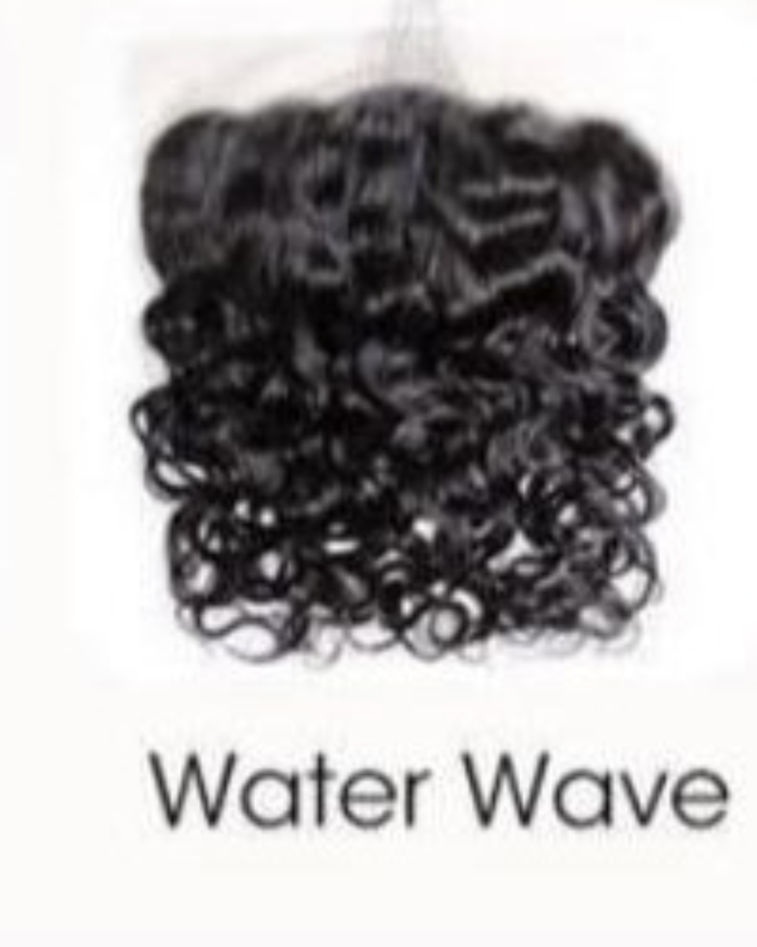 Water Wave Lace Frontal Human Hair Piece
