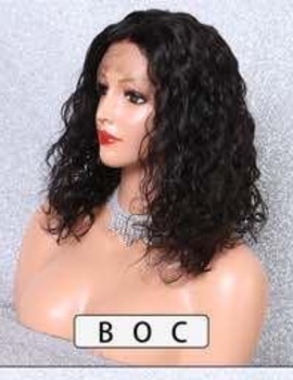 Bob Curly Lace Front Wig | Premium Human Hair Wigs for Women