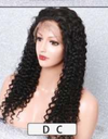DC Deep Curl Lace Front Wig | Premium Human Hair Wigs for Women