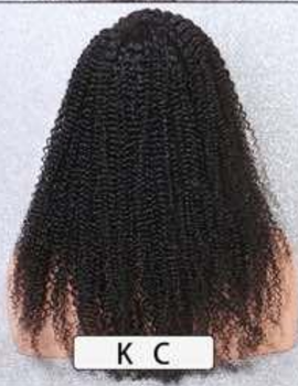 KC Kinky Curly Lace Front Wig | Premium Human Hair Wigs for Women