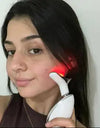 Beauty Facial Massager, 7 Color Wavy Acne Beauty Microcurrent Facial Device Skin Firming for Face Neck Beauty Device,
