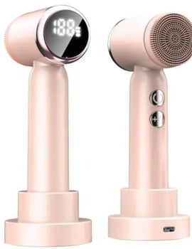 6 In 1 Ultrasonic Electric Face Cleansing Brush Compress