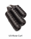 Silky Straight Edge U3-Rose Curl Weave Hair Bundle